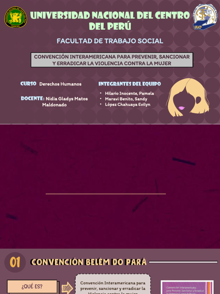 TEMA 2 Convencion para Erradicar Todo Tipo de Violencia | PDF | La ...