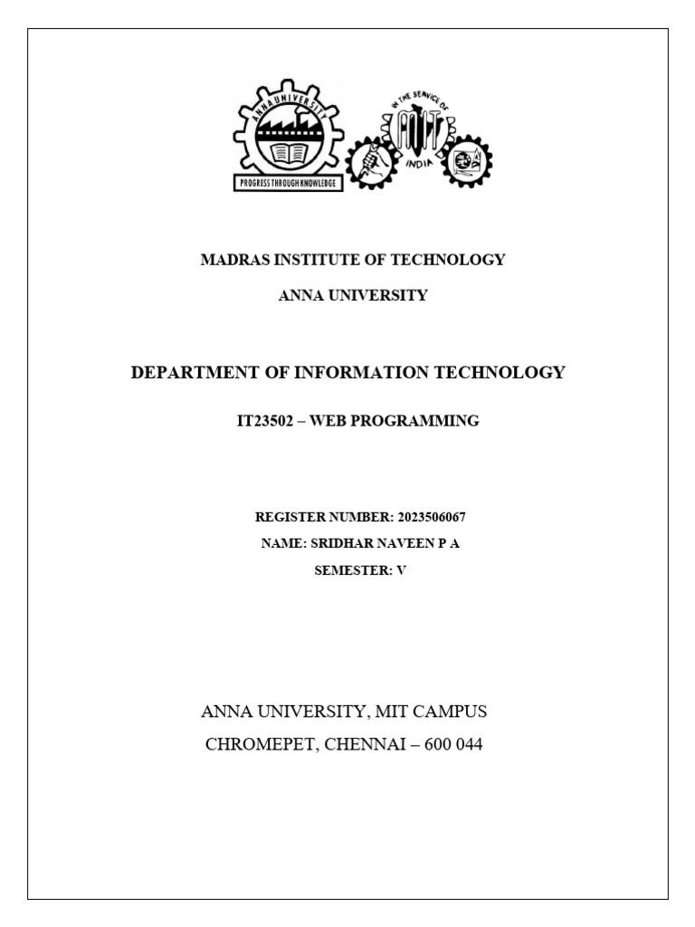 Web Programming Lab Certificate 2025 | PDF | Constructor (Object ...