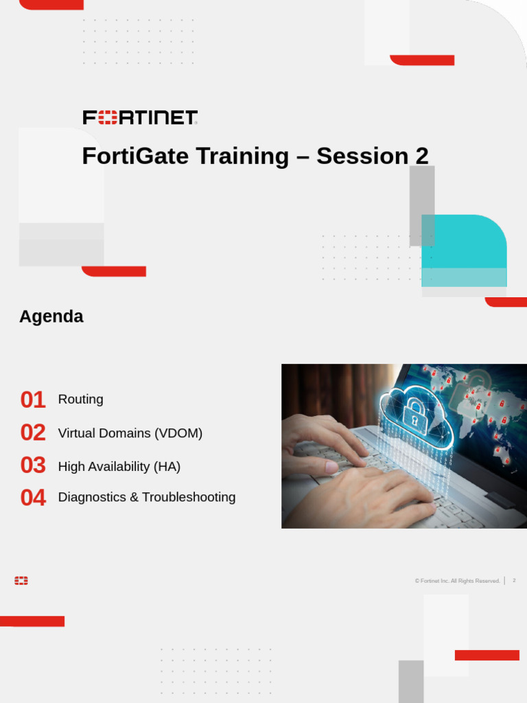 Fgt Training 2 Pdf Routing Bios