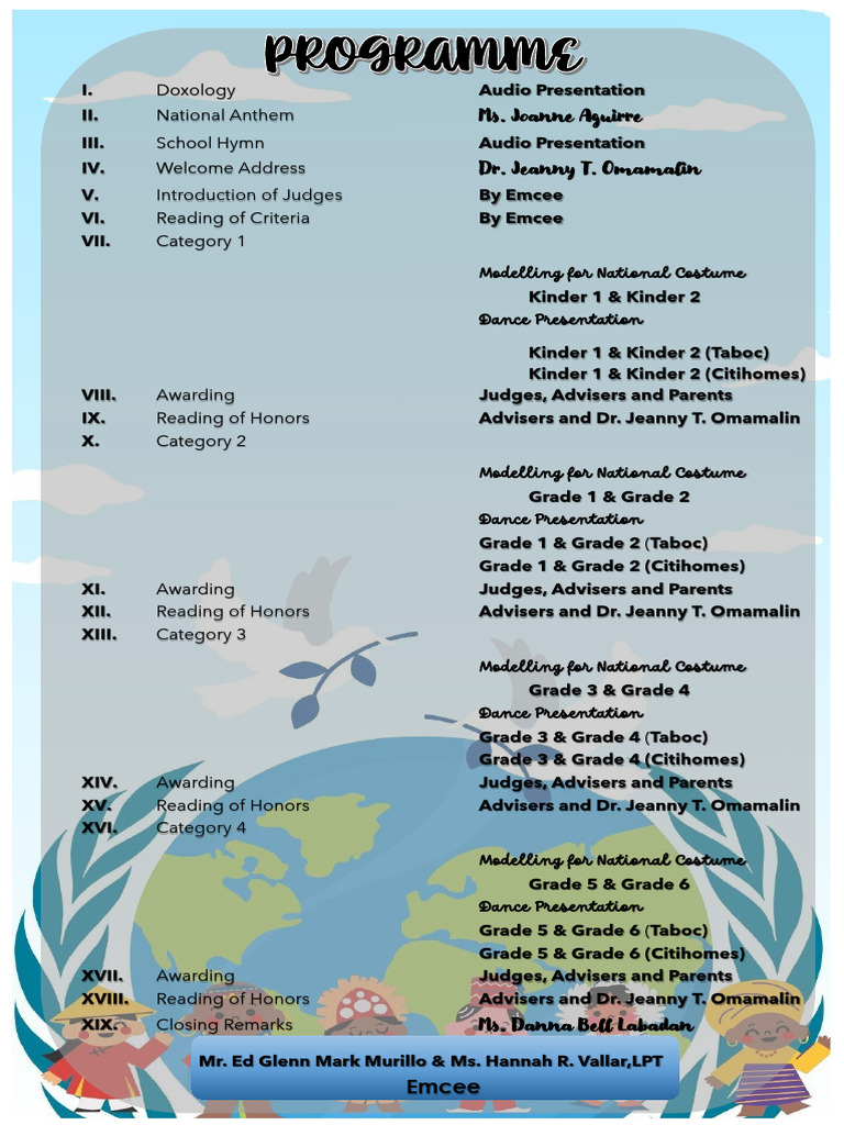 Programme For Un Prep and Un | PDF