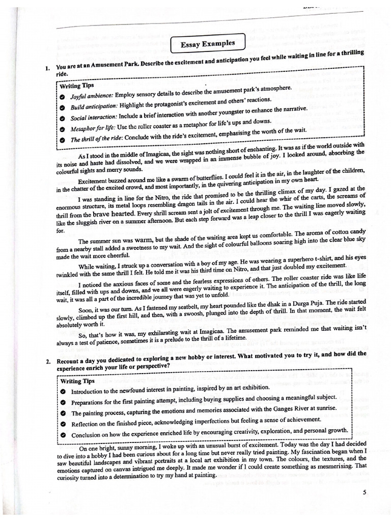 Descriptive Essays PDF | PDF