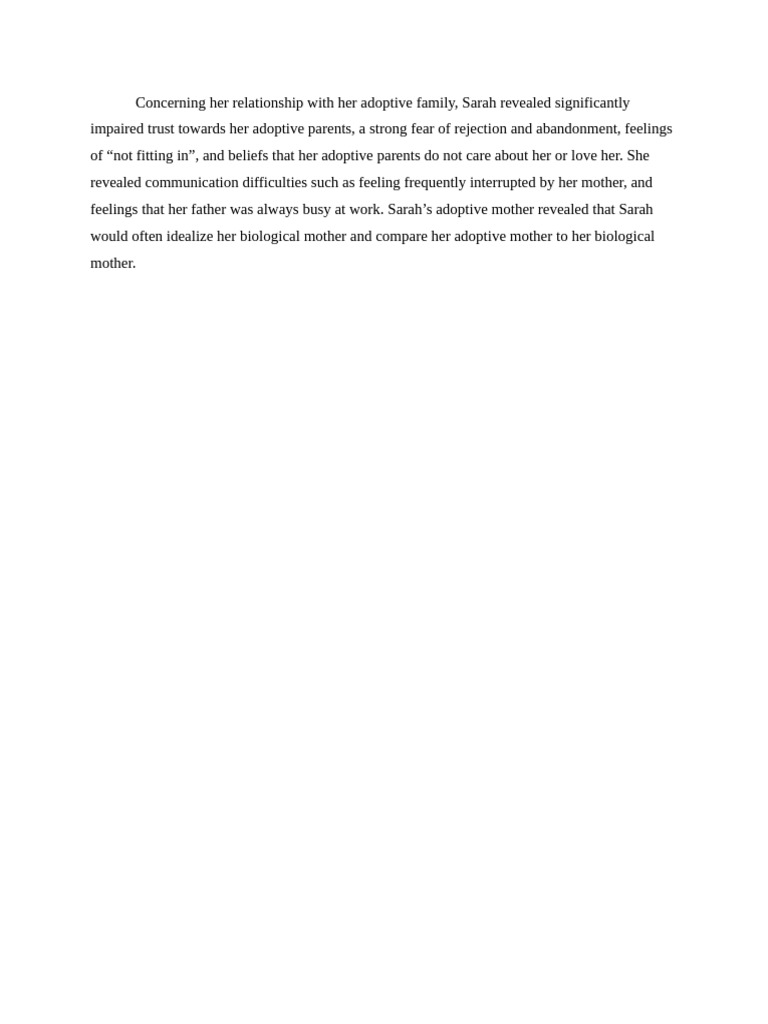 Edited Case - Sarah | PDF