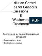 Waste Water Treatment