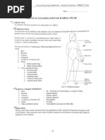 Grading Peripheral Pulses Guidelines | PDF | Pulse | Vein