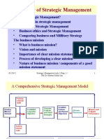 MGT 658 Chap 1a What Is Strategic Management