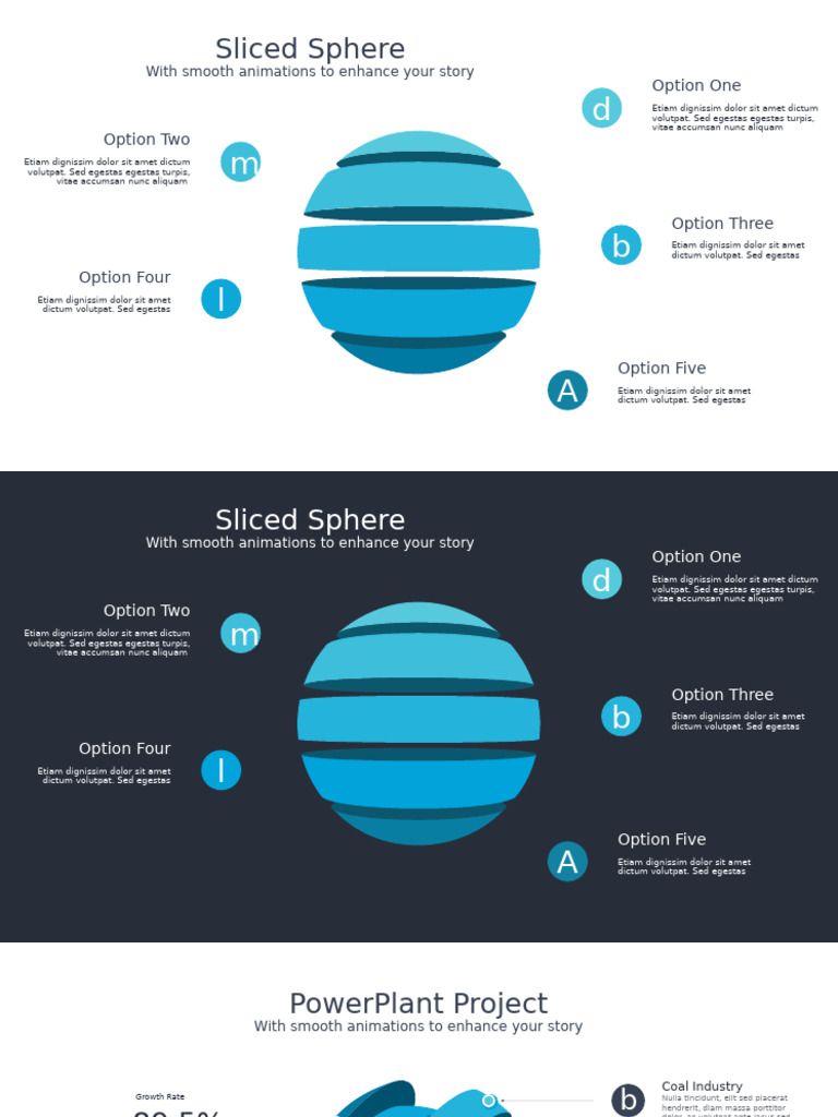 Presentation Template - 16x9 (Part 2 - SWOT, Infographic) | PDF