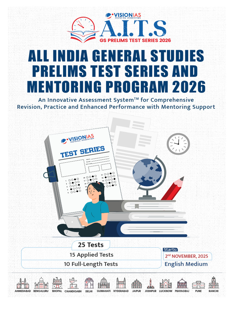 UPSC GS Prelims Test Series 2026 | PDF | Earth | Climate