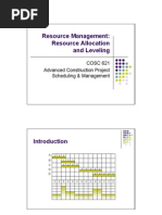 07 Resource Allocation Leveling