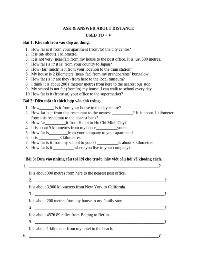 Unit 7 - Grammar - Grade 7 | PDF
