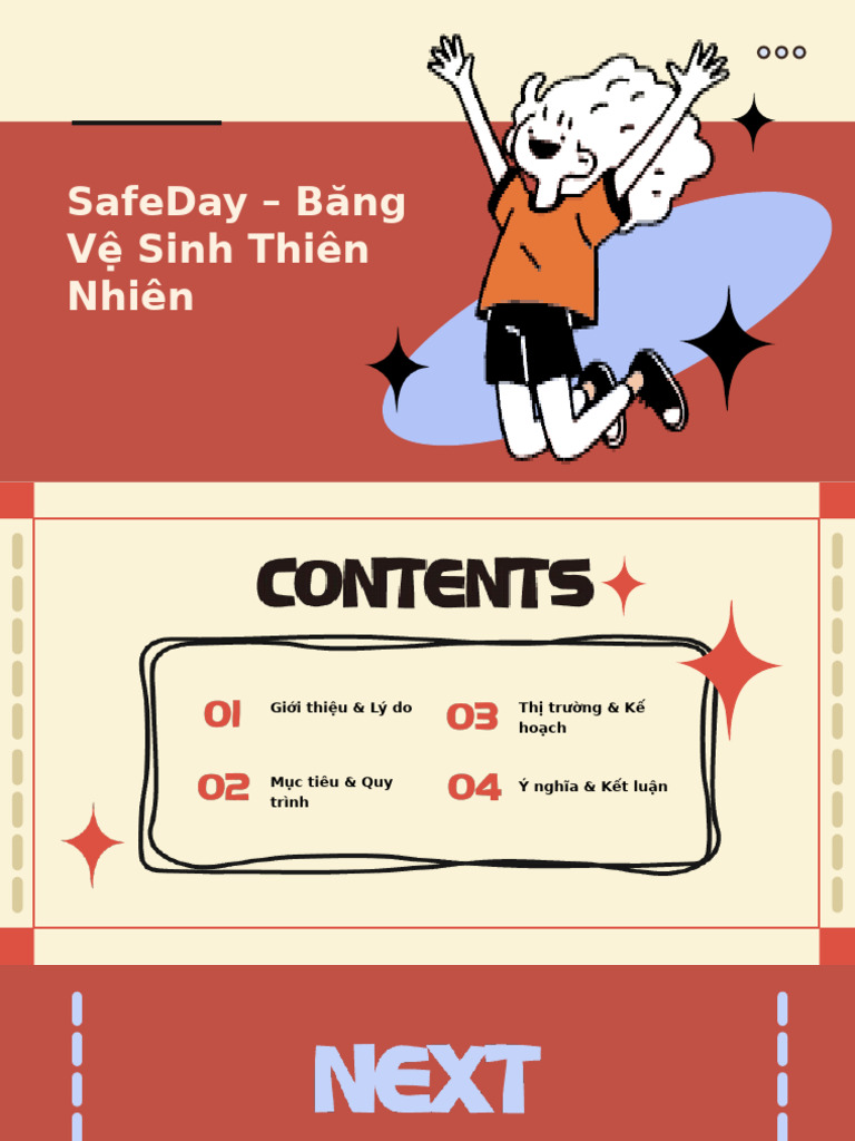 SafeDay - Băng Vệ Sinh Thiên Nhiên | PDF