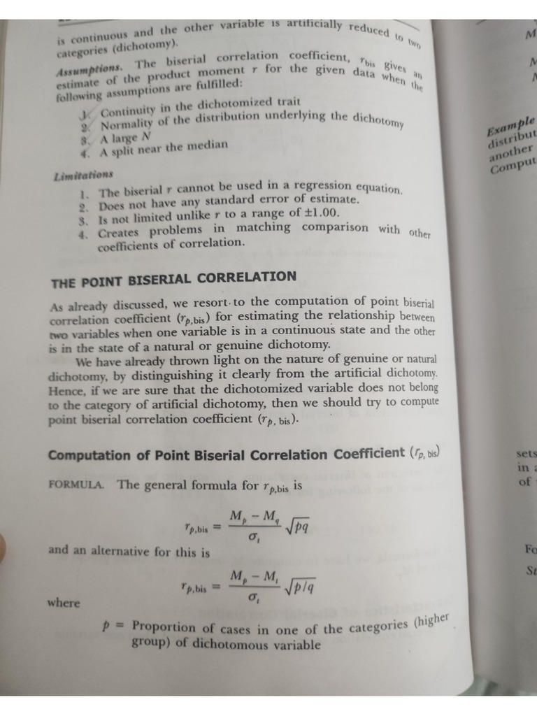 Point Biserial | PDF
