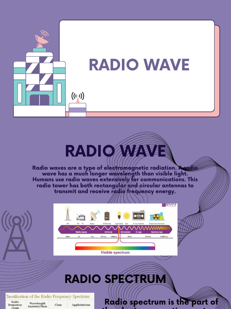 Understanding Radio Waves and Signals | PDF | Radio | Electromagnetic ...