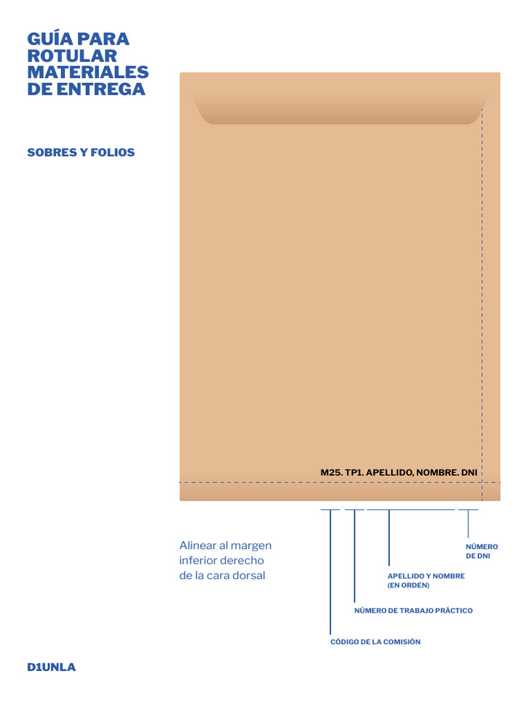 Guia para Rotular Materiales de Entrega | PDF