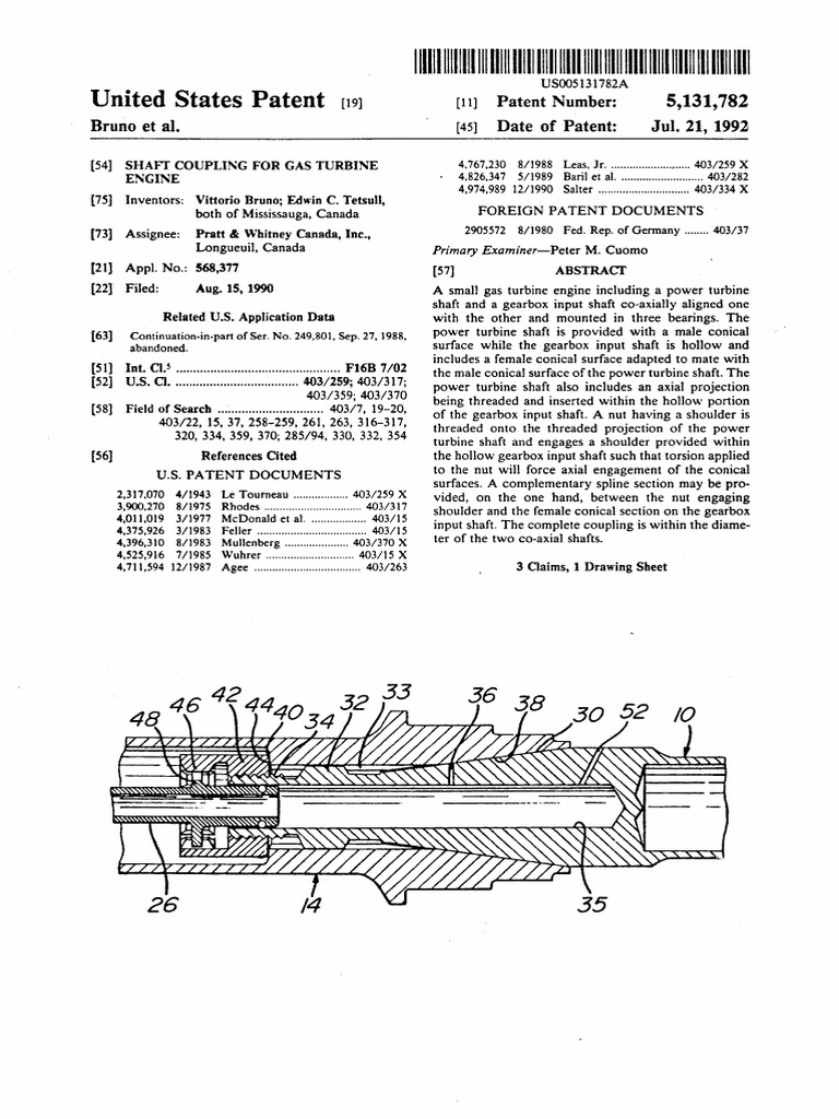 Us 5131782 | PDF | Mechanical Engineering | Machines