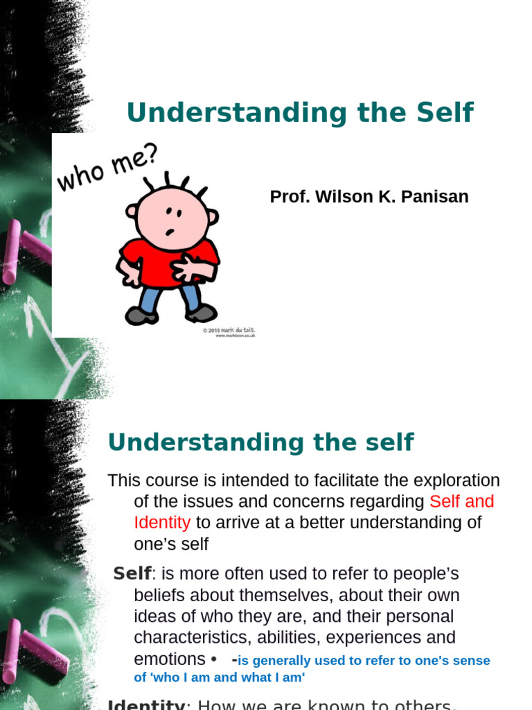 Exploring Self and Identity Concepts | PDF | Unconscious Mind ...