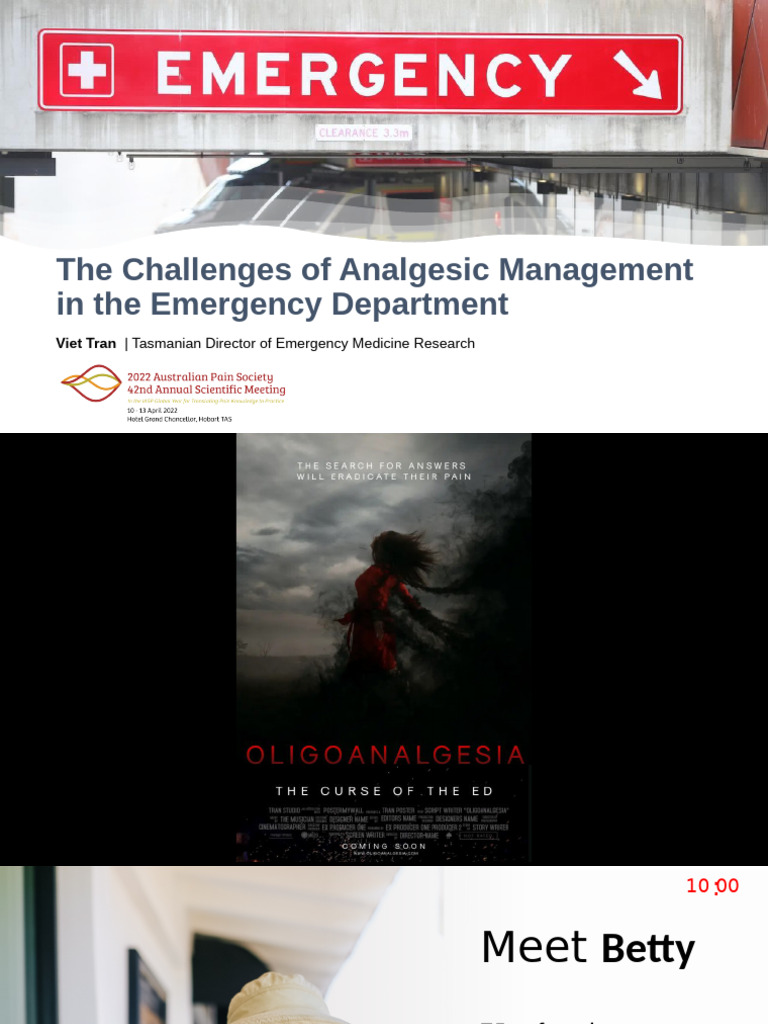 Analgesic Management Challenges in ED | PDF | Analgesic | Emergency ...