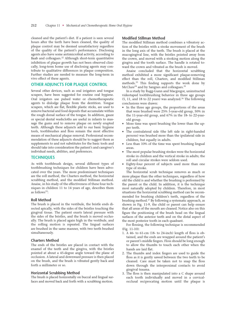 Teknik Menyikat Gigi Mcdonald | PDF | Oral Hygiene | Toothbrush