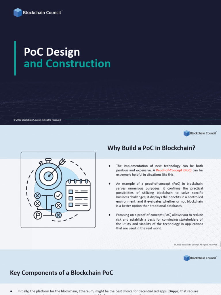 23.1 PoC Design and Construction | PDF | Computing