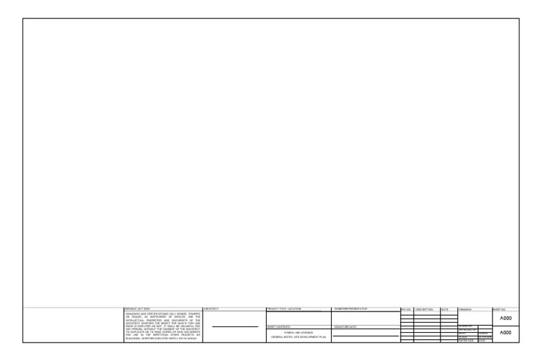 Architectural Document Ownership Notice | PDF