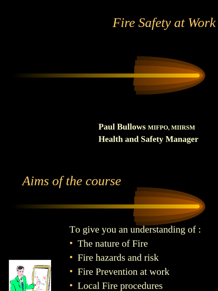 Fire Safety Training Course Overview | PDF | Fires | Combustion