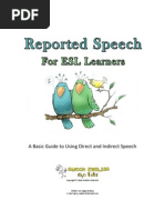 Download Reported Speech for ESL Learners by Mieder van Loggerenberg SN94185540 doc pdf