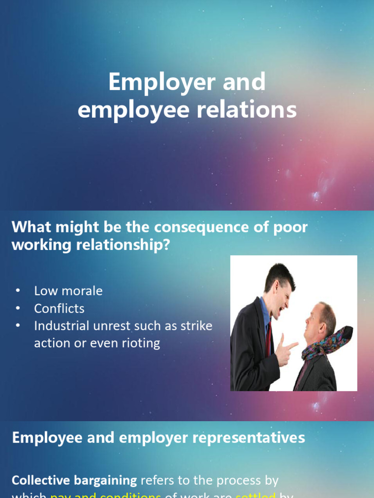 2.7_Employer_and_employee_relations | PDF | Employment | Trade Union