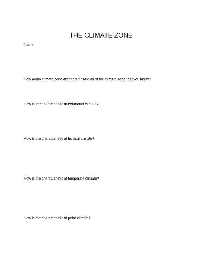 Understanding Climate and Weather Basics | PDF