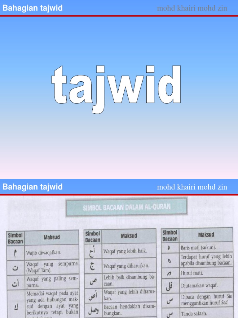 Simbol Bacaan Dalam Al Quran  PDF