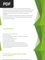 Metode Rapid Application Development (RAD) | PDF
