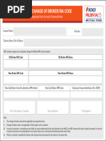 Change of Broker Code Acknowledgement Form | PDF | Financial Services ...