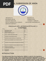 ANDA Filing Checklist for FDA Submissions | PDF | Food And Drug ...