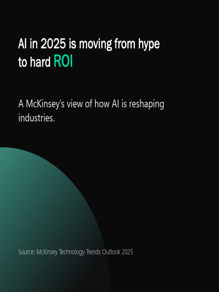 McKinsey AI Report 2025 Insights | PDF | Artificial Intelligence ...