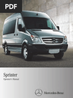 Download 2011 Mercedes Benz Sprinter Operators Manual by me161296 SN94187424 doc pdf
