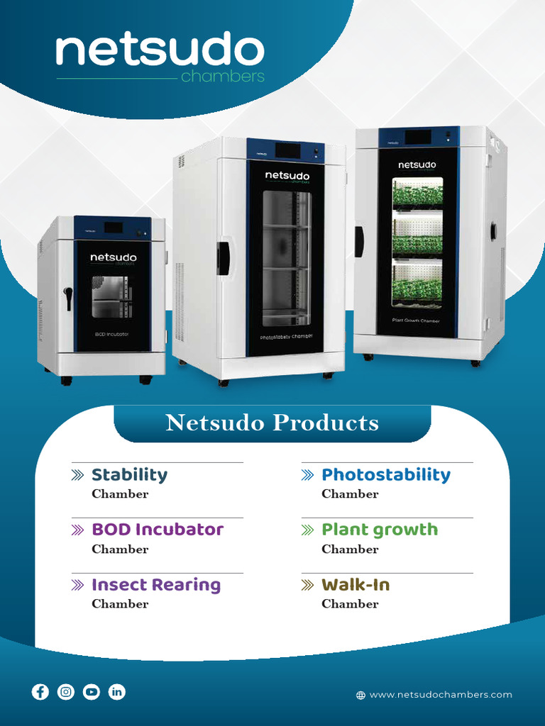 Netsudo Photostability Chamber Overview | PDF | Verification And ...