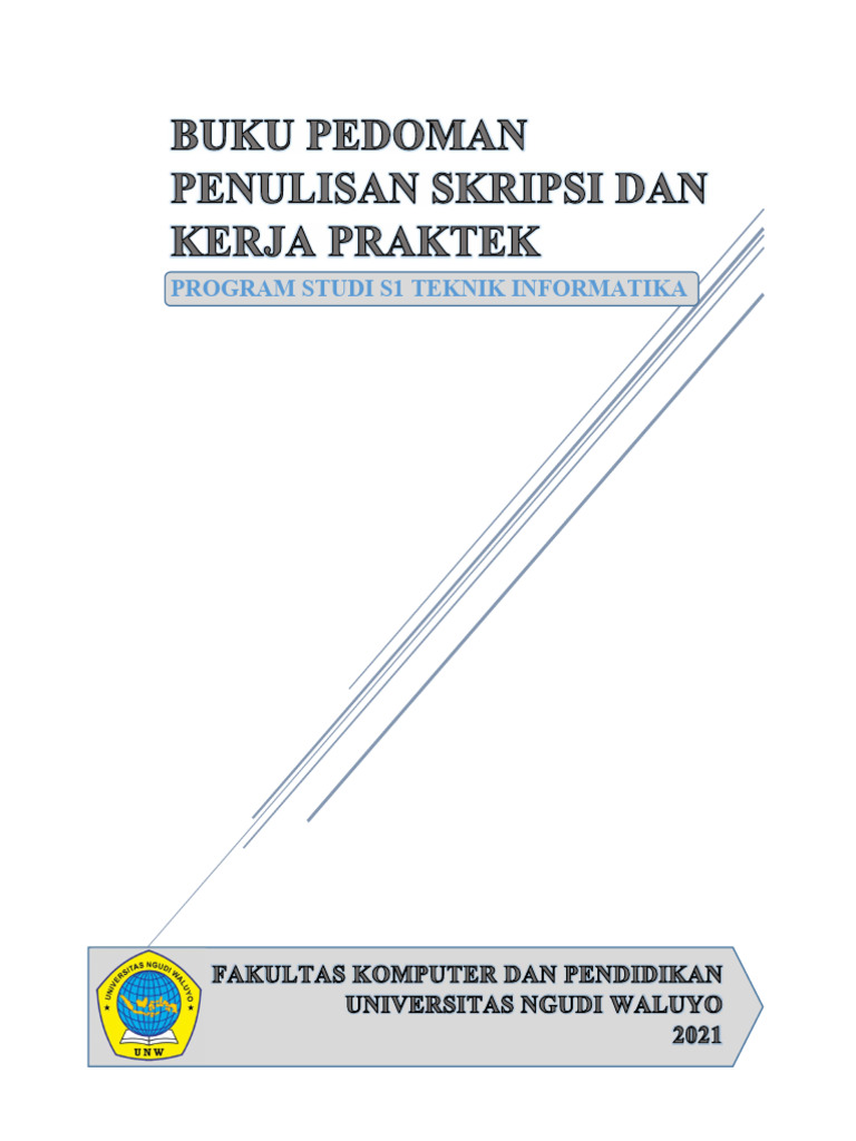 Pedoman Laporan n Luaran Skripsi 2021 | PDF