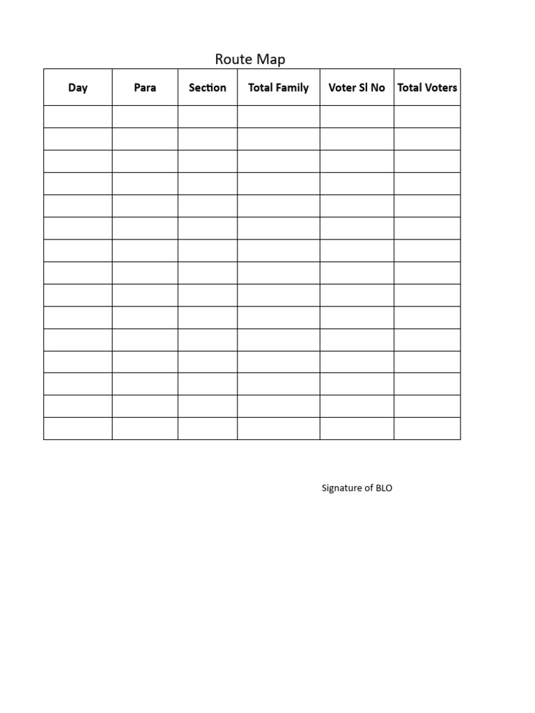 Route Map | PDF
