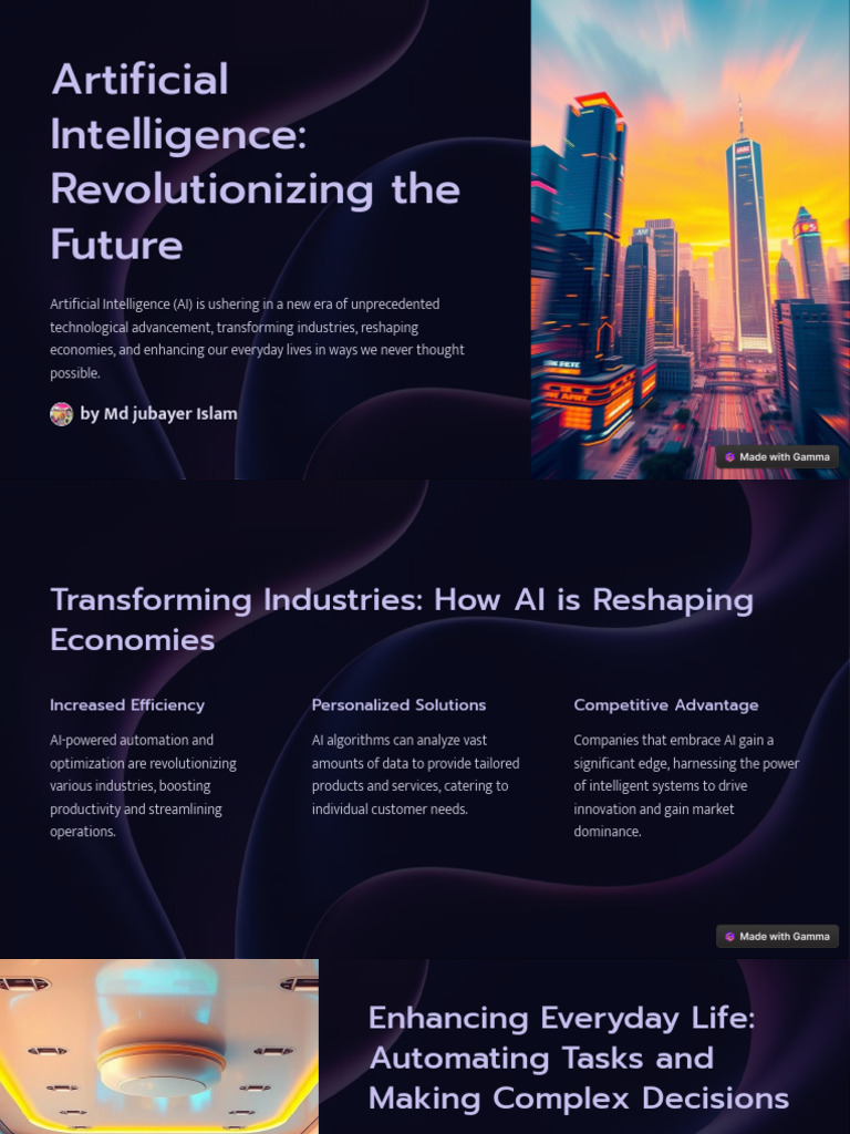 Artificial Intelligence Revolutionizing The Future | PDF | Artificial ...