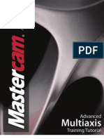 Sample - Mastercam X5 Advanced Multiaxis Training Tutorial