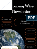 Astronomy Wise May Newsletter 2012