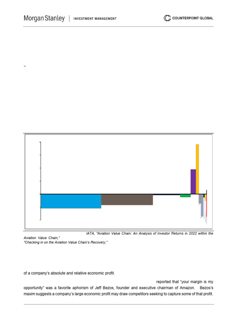 Aviation Industry Profit Pool Analysis | PDF | Economics | Business