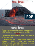 Rochas Igneas Vulcanismo