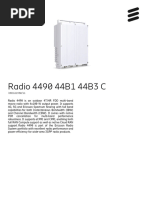 RRUS 4449 B5/B12 Data Sheet | PDF | Technology & Engineering