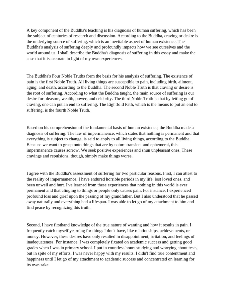 Buddhism | PDF | Four Noble Truths | Religious Philosophical Concepts