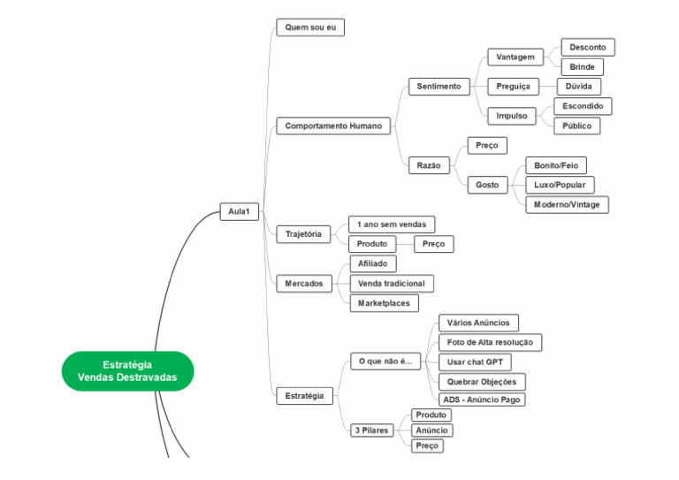 Mapa Mental AULA 1 | PDF