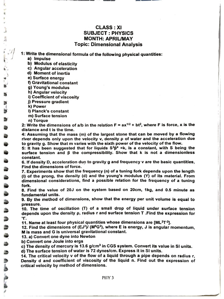 Physics Assignment | PDF