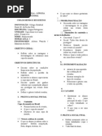 Plano de Aula- Resenha