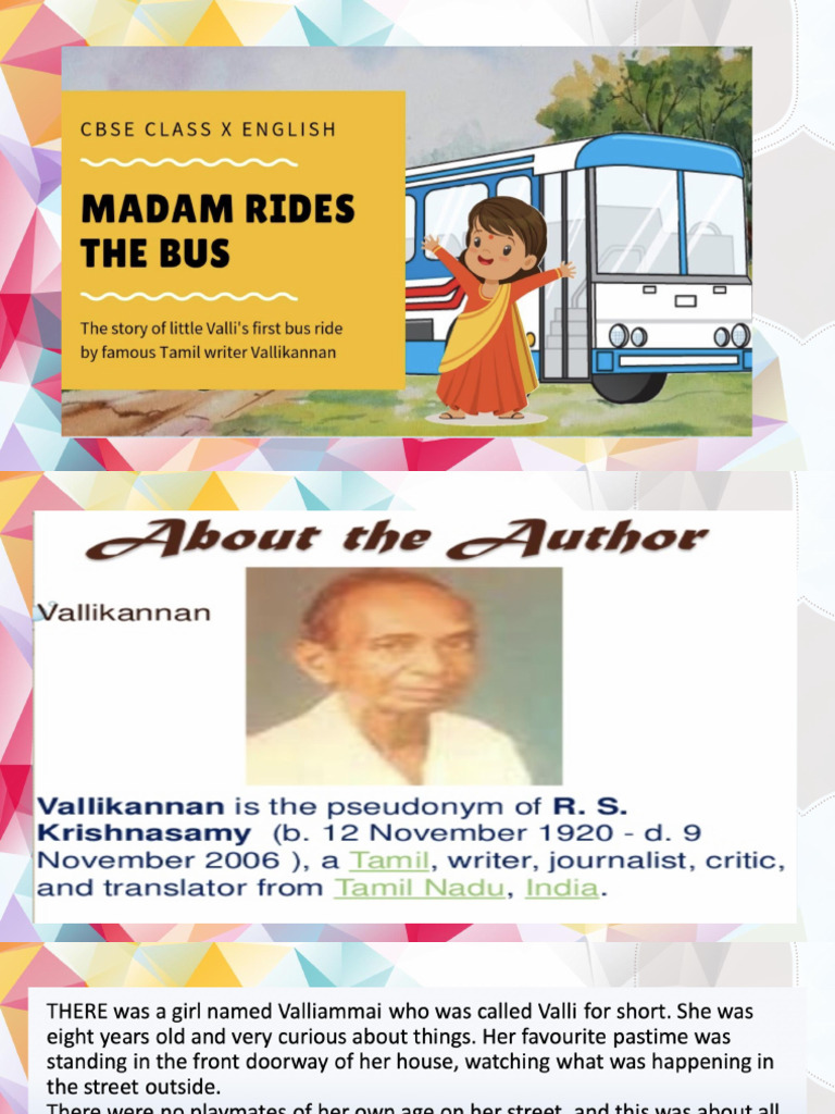 Madam Rides The Bus | PDF