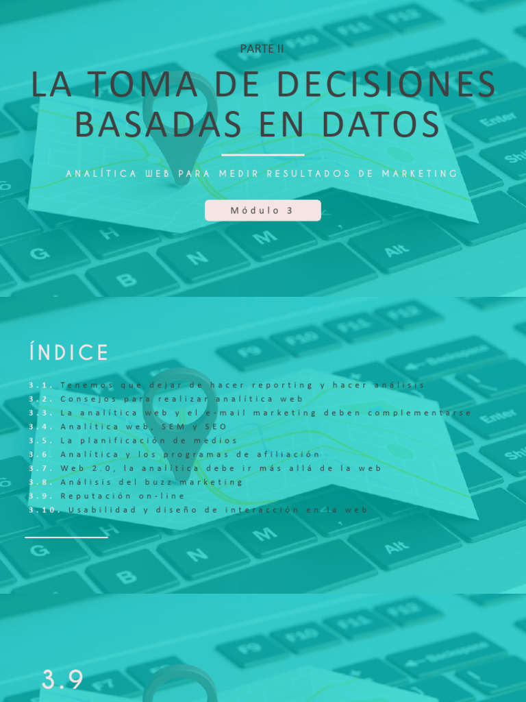 La Toma de Decisiones Basadas en Datos II | PDF | Red mundial ...