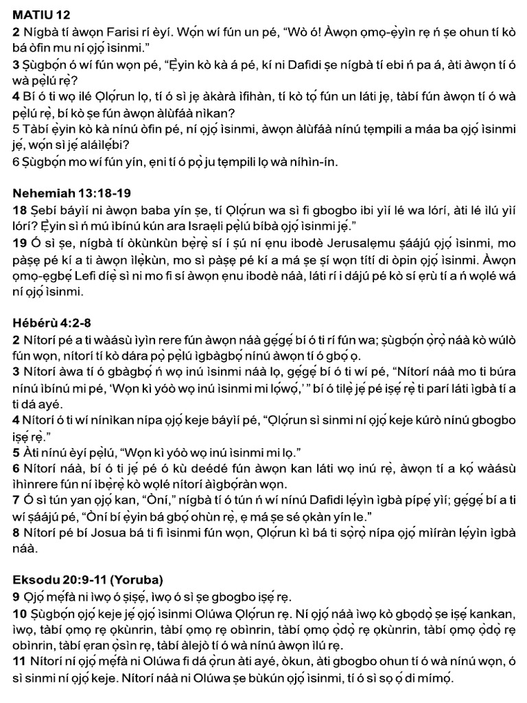 Bible Reading | PDF