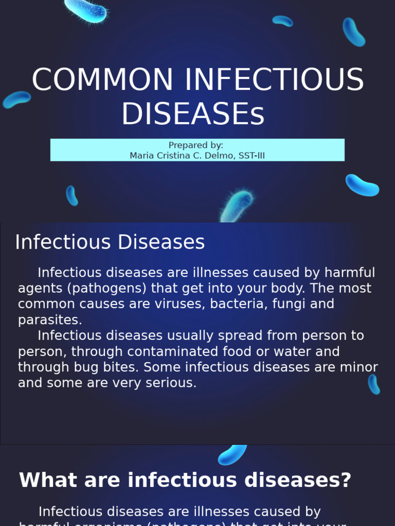 Understanding Common Infectious Diseases | PDF | Infection | Pathogen